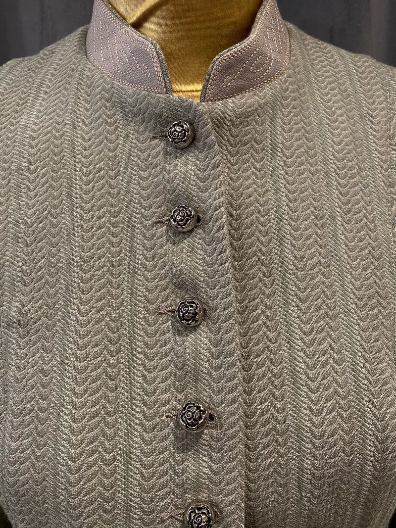 Trachtenjacke Stretch Anno Domini Gusta bambus - salbei