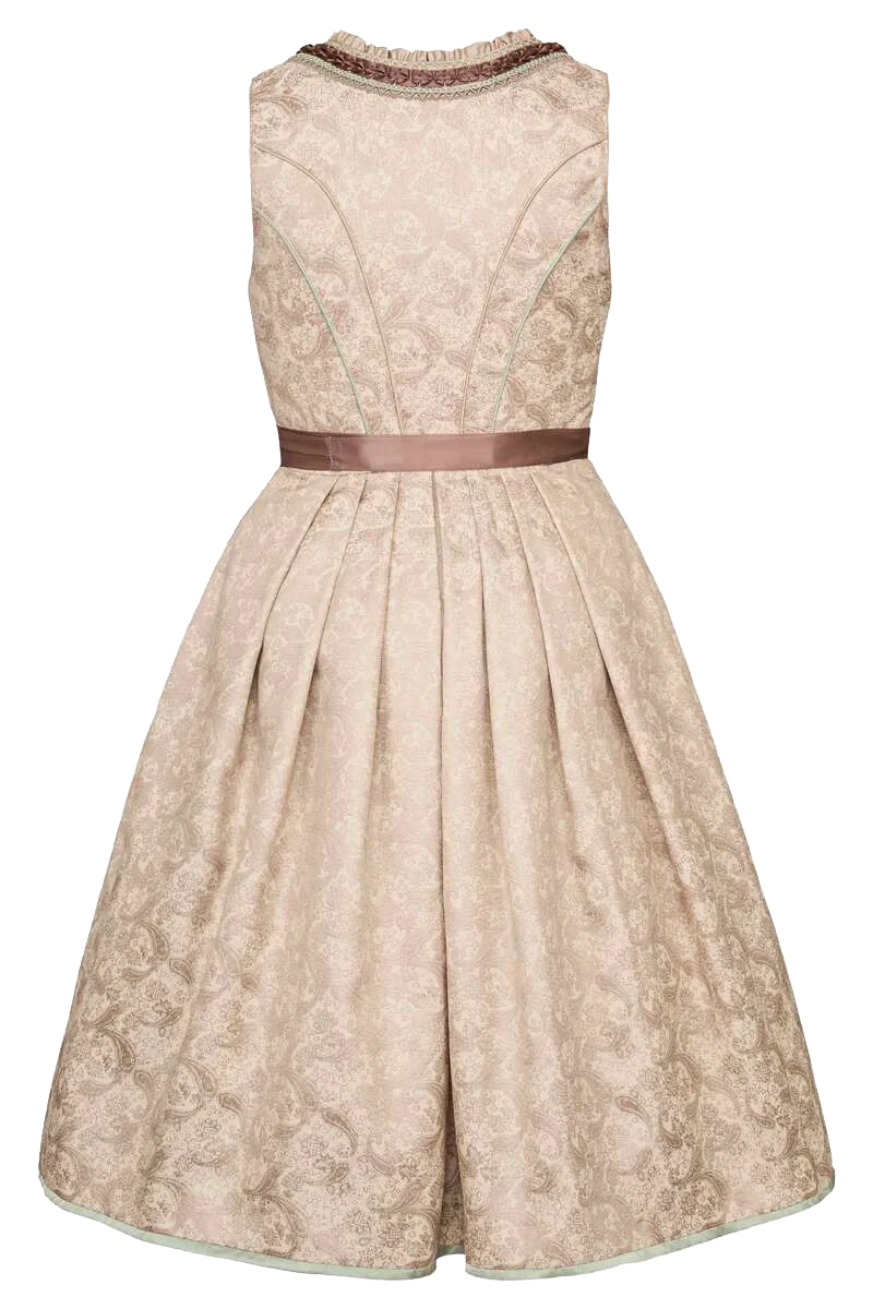 Dirndl Midi mit transparenter Schürze