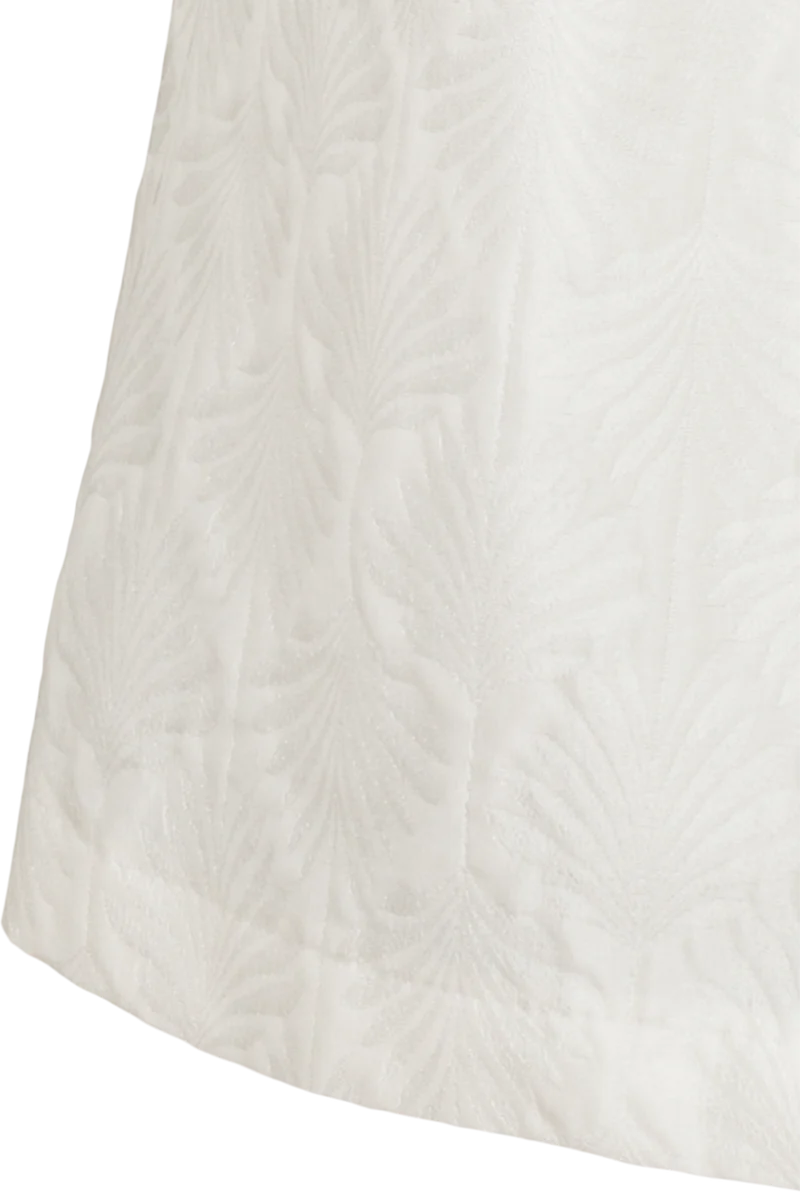 Braut-Umstandsdirndl Hochzeit - weiss lachs