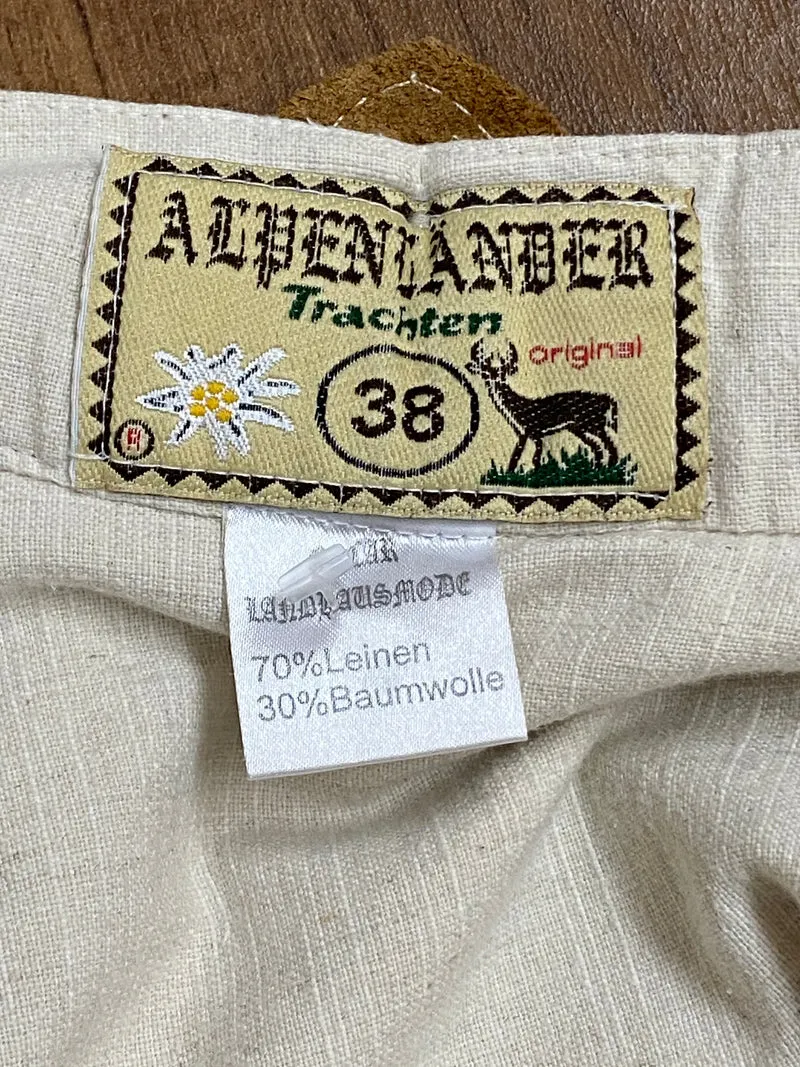 Trachtenrock - Landhausstil – Beige