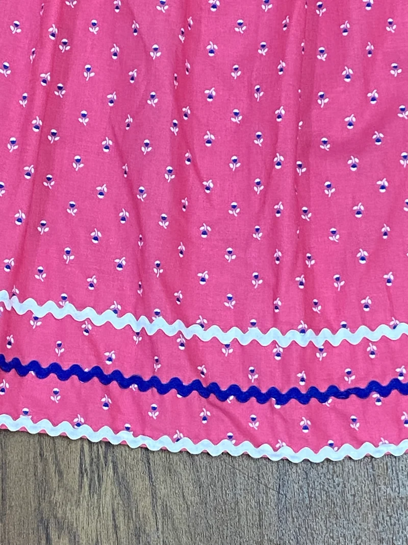 Dirndlschürze rosa - Größe 40, kurz