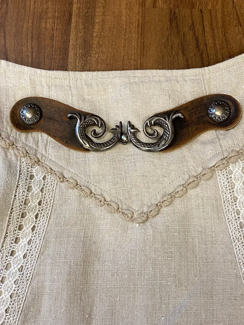 Damen Trachtenrock von Wolperdinger – Beige, Größe 36