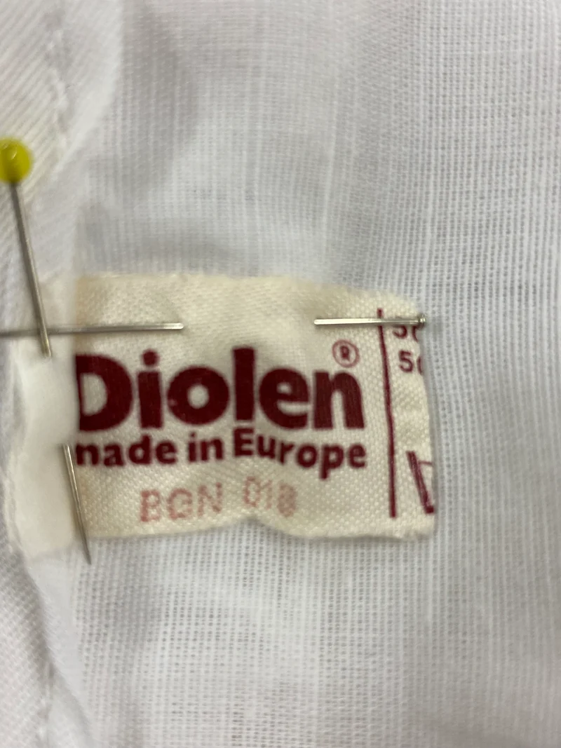 Vintage Dirndlbluse weiß - Gr.44
