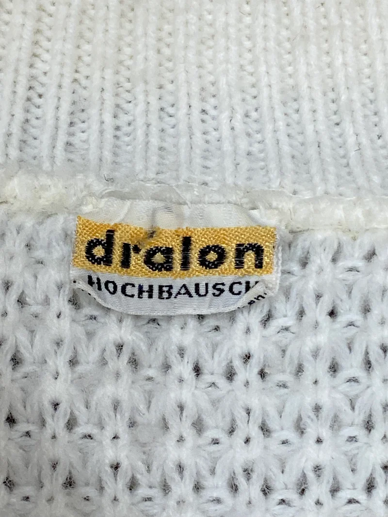 Strickjacke Vintage creme