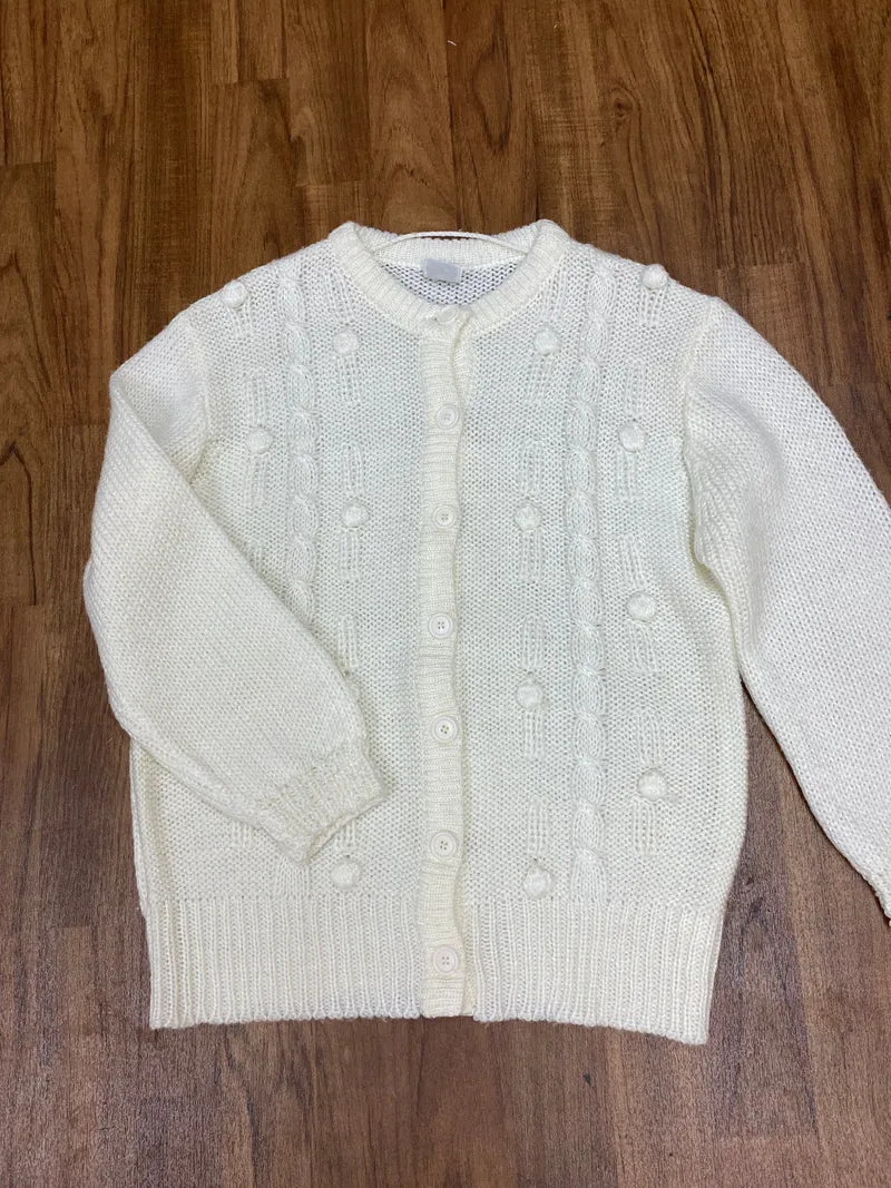 Vintage Strickjacke creme - Gr.40