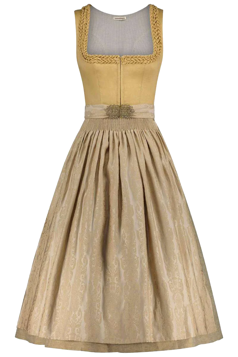 Dirndl mit Herzchenrüsche Hakenverschluss