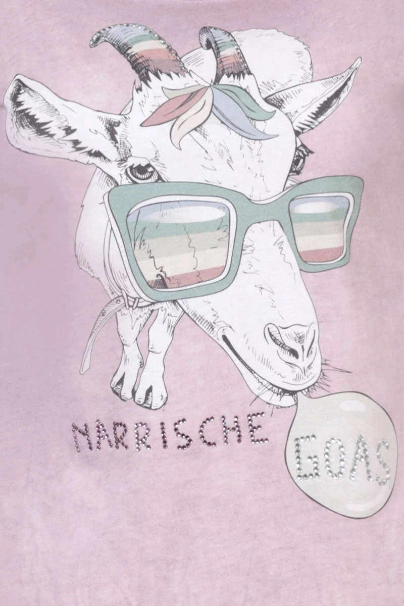 Damen Trachtenshirt "Narrische Goas"