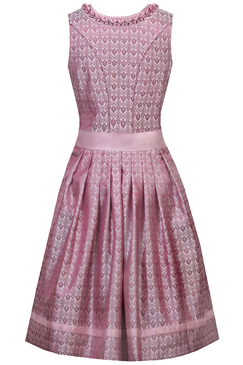 Mini-Dirndl mit Spitzenschürze