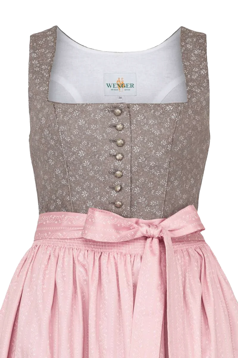 Baumwolldirndl lang