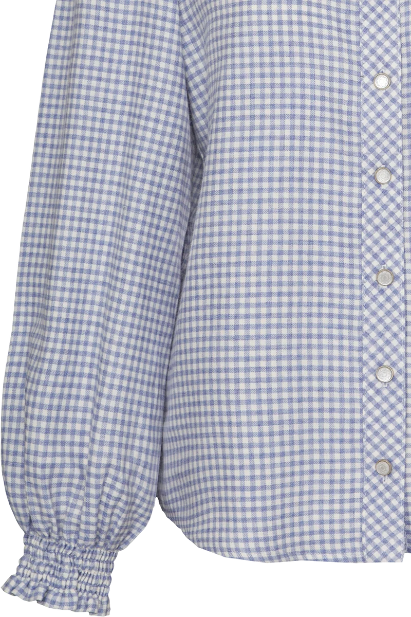 Damen Trachtenbluse Flanell