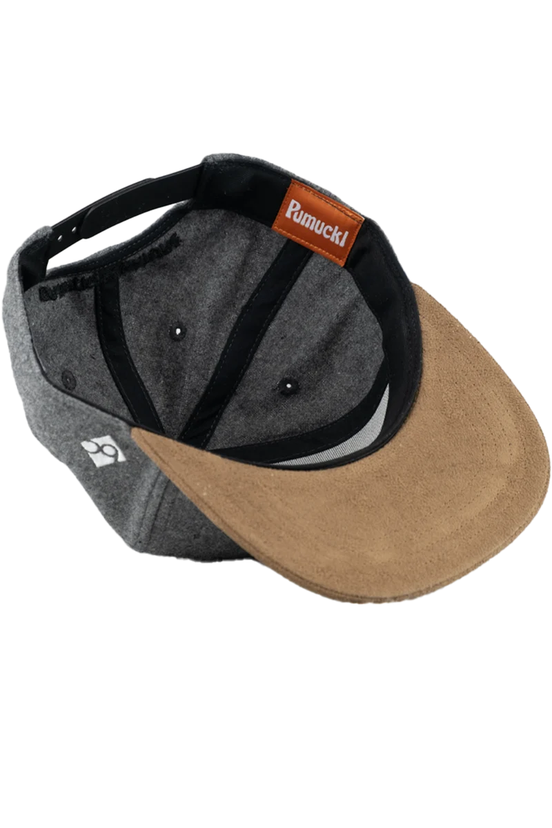 Kinder Snapback-Cap 'Grantig by nature' mit Pumuckl-Stickerei