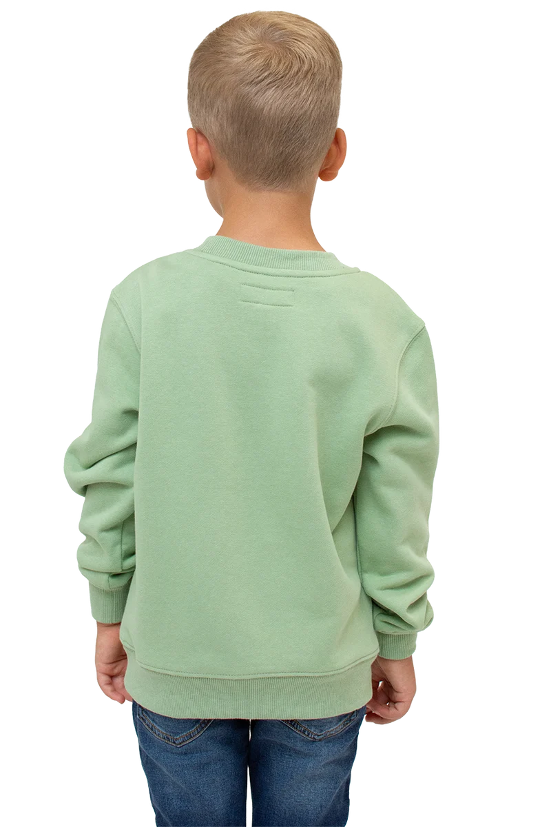 Kinder Pullover mit Frottee-Stickerei Pumuckl und Teddybär