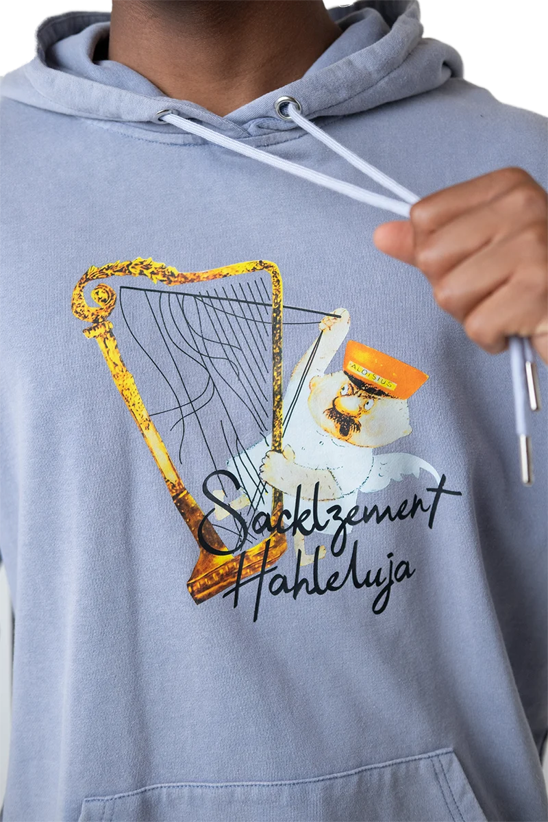 Herren Hoodie mit Aloisius-Druck