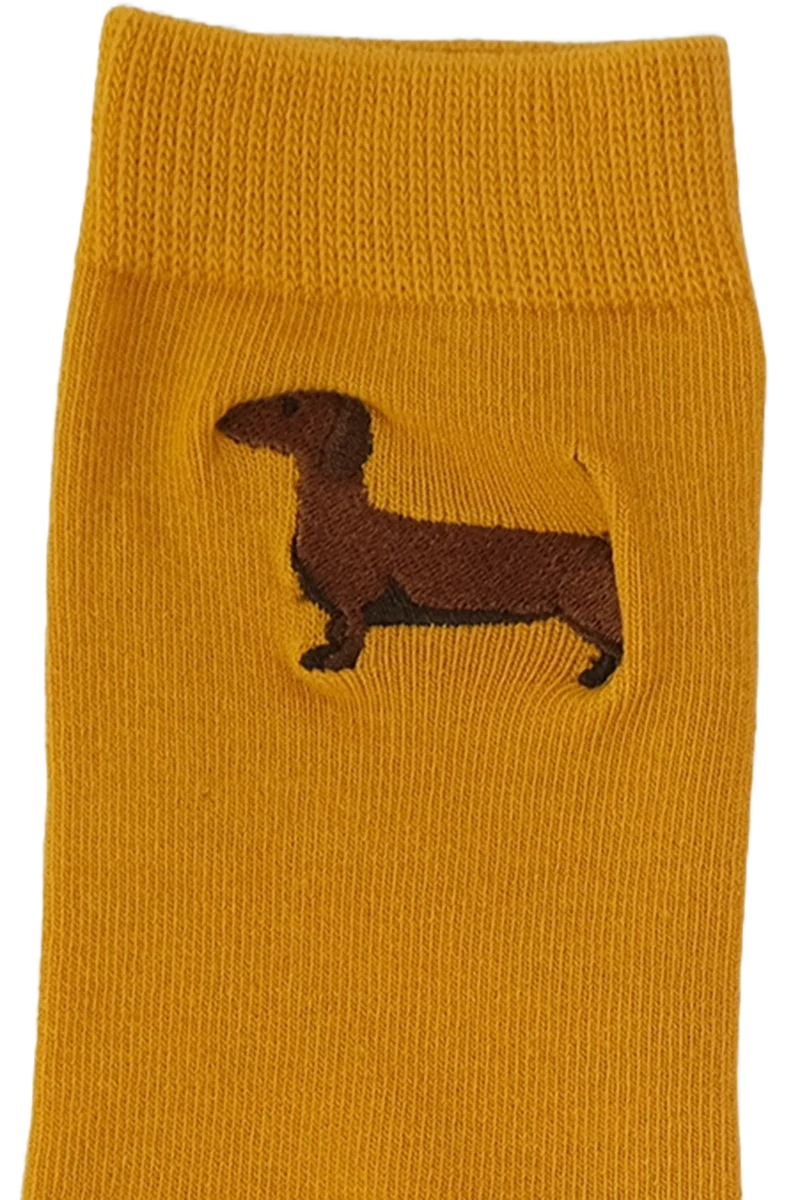 Unisex Sportsocken mit Dackel