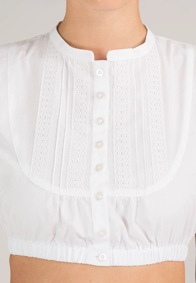 Dirndlbluse Margo weiß