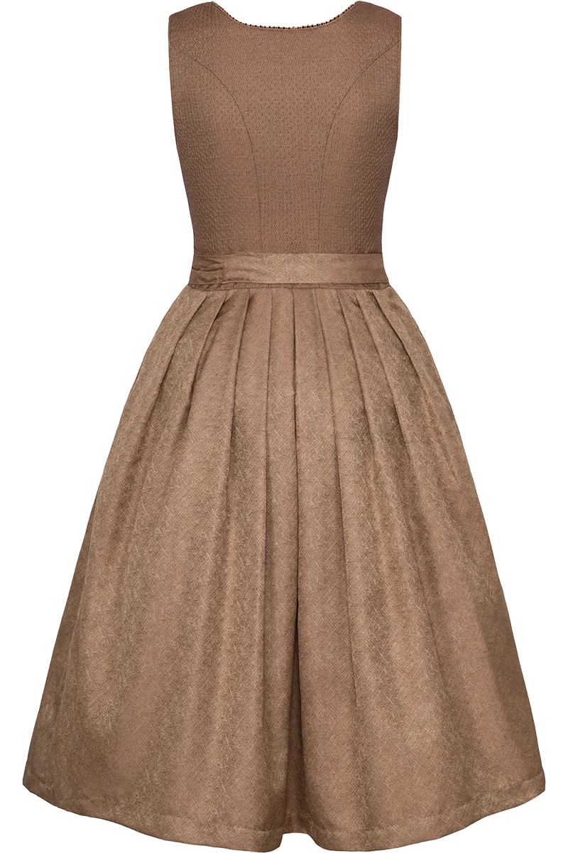 Midi-Dirndl mit Rautenmuster