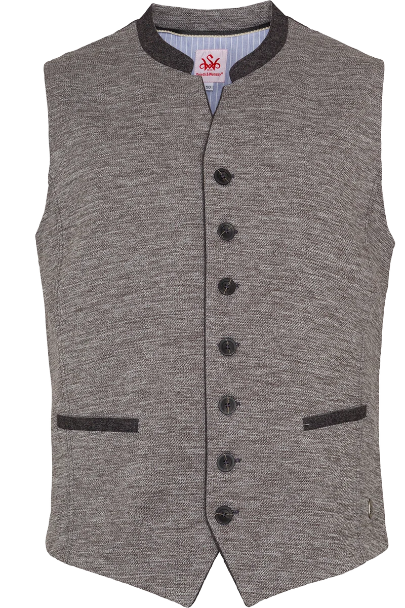 Herren Trachtenstrickweste mit Stretchanteil