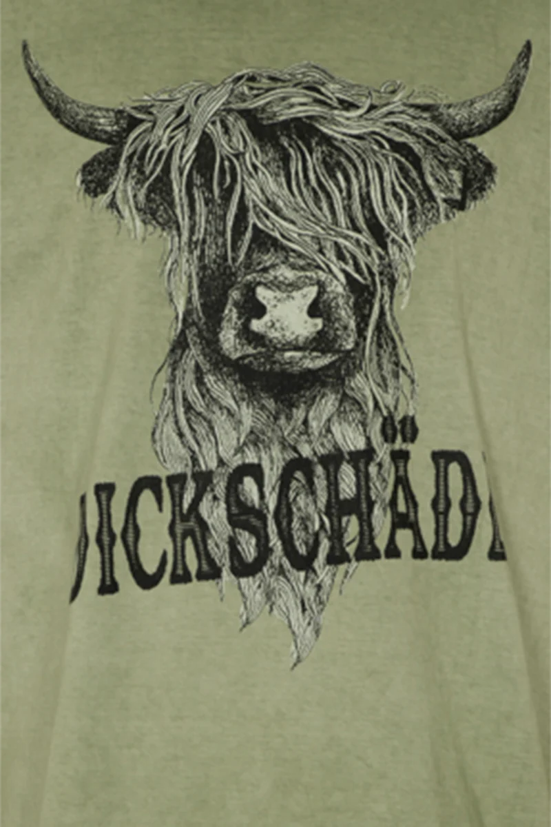 Herren T-Shirt mit Dickschädl-Print