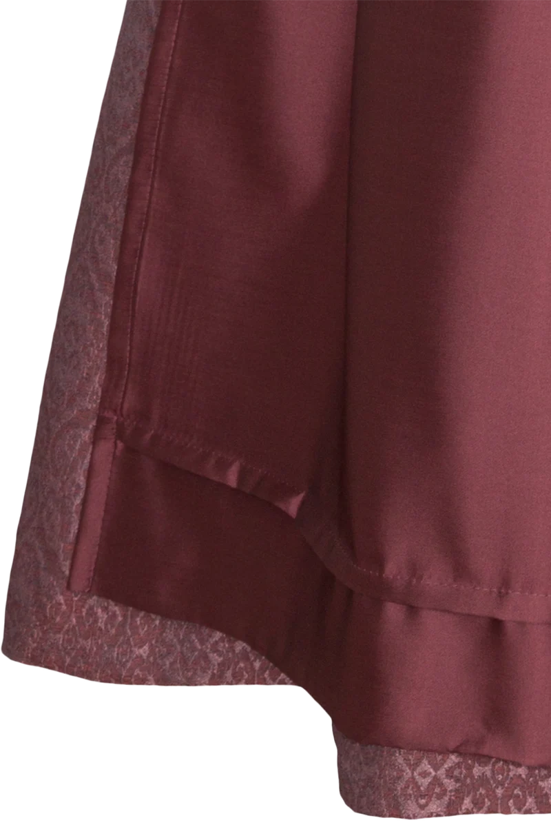Dirndl lang aus Leinen-Baumwoll-Mix