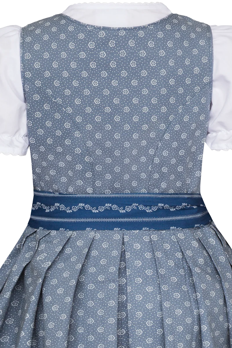 Kinderdirndl aus Baumwolle mit Bluse