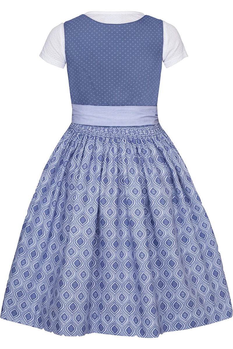 Kinder Baumwolldirndl mit Bluse