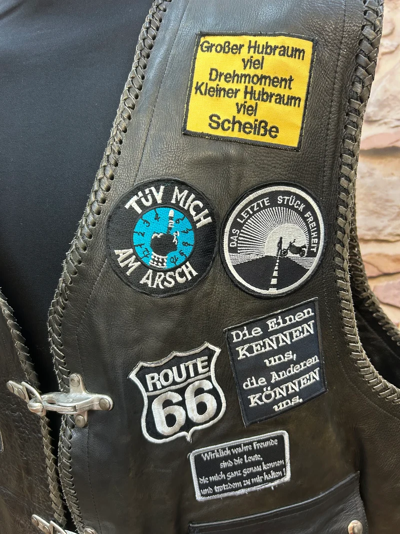 Lederweste 7XL – Ein echtes Statement für Free Biker