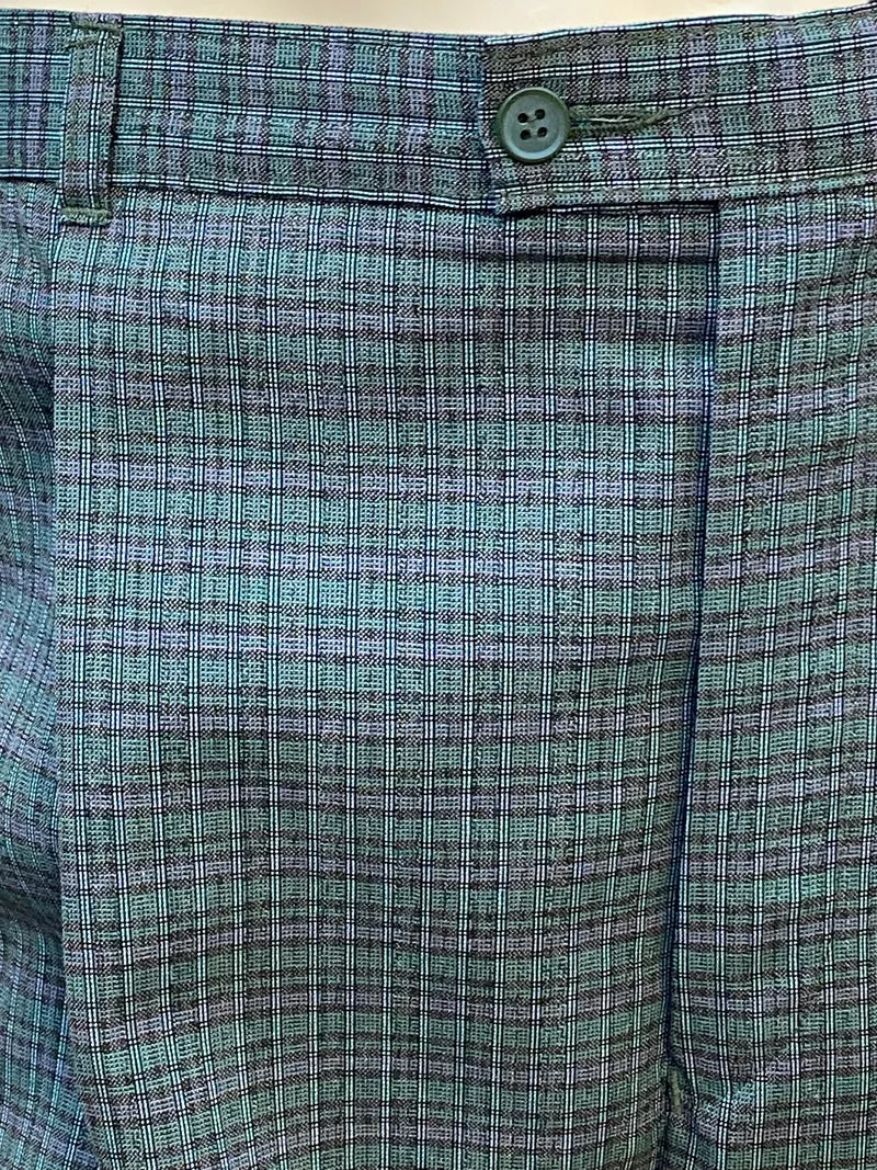 Karierte Vintage Knickerbockerhose Herren Gr. 54 – Dandy-Look