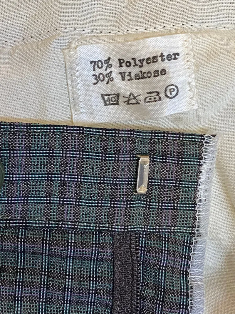 Karierte Vintage Knickerbockerhose Herren Gr. 54 – Dandy-Look