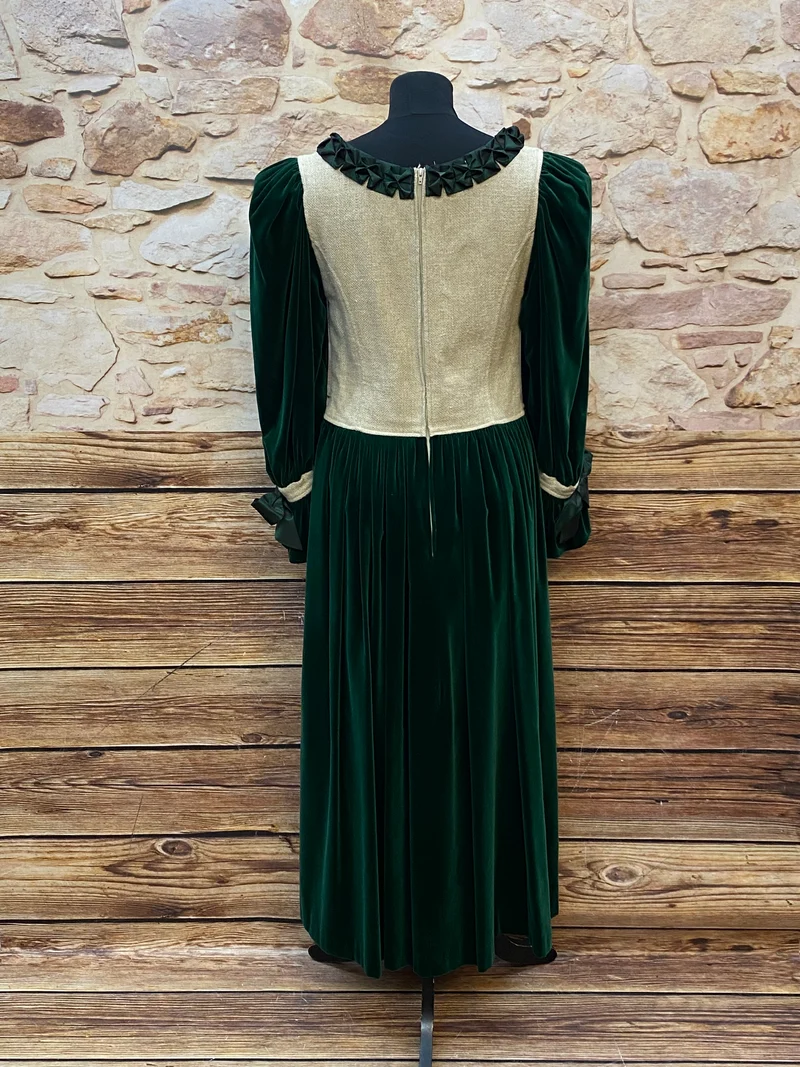 Historisches Theaterkleid Grün – Volksstück / Alpenstil Gr. 42