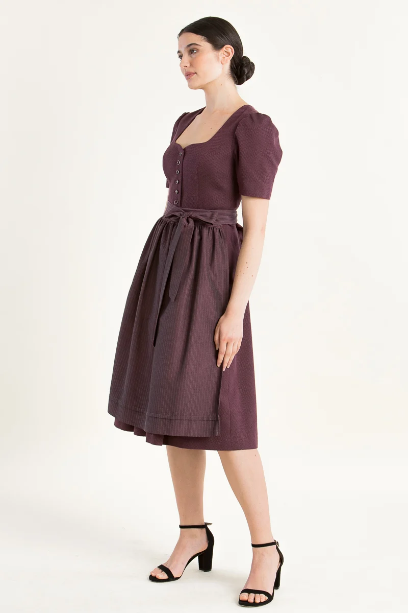 Wenger Dirndl Frieda weinrot