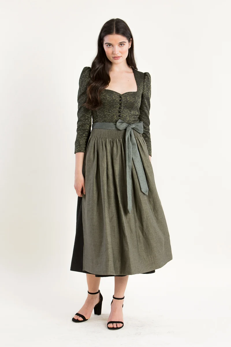 Gottseidank Ärmeldirndl Amelie lindengrün