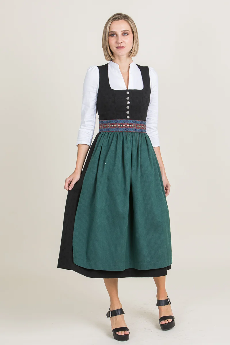 Almliebe Dirndl Deife Danz schwarz