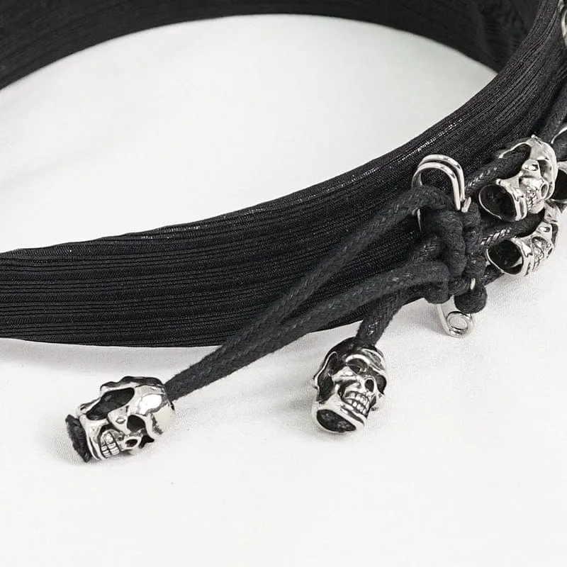 Gothic Skulls Haarband für Damen