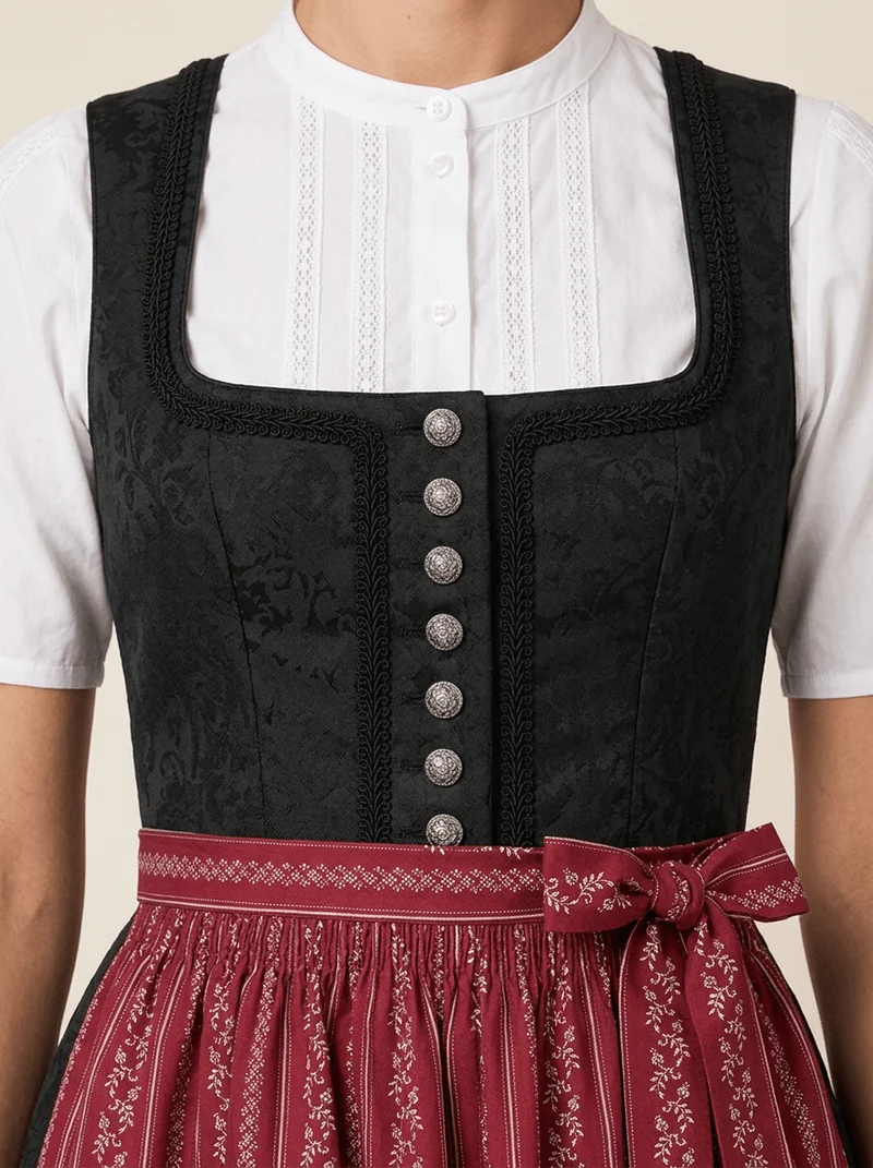 Dirndl Odette schwarz