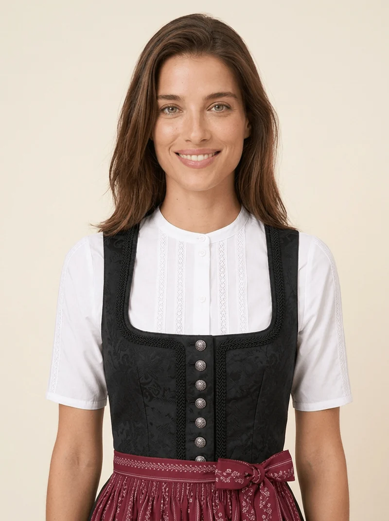 Dirndl Odette schwarz