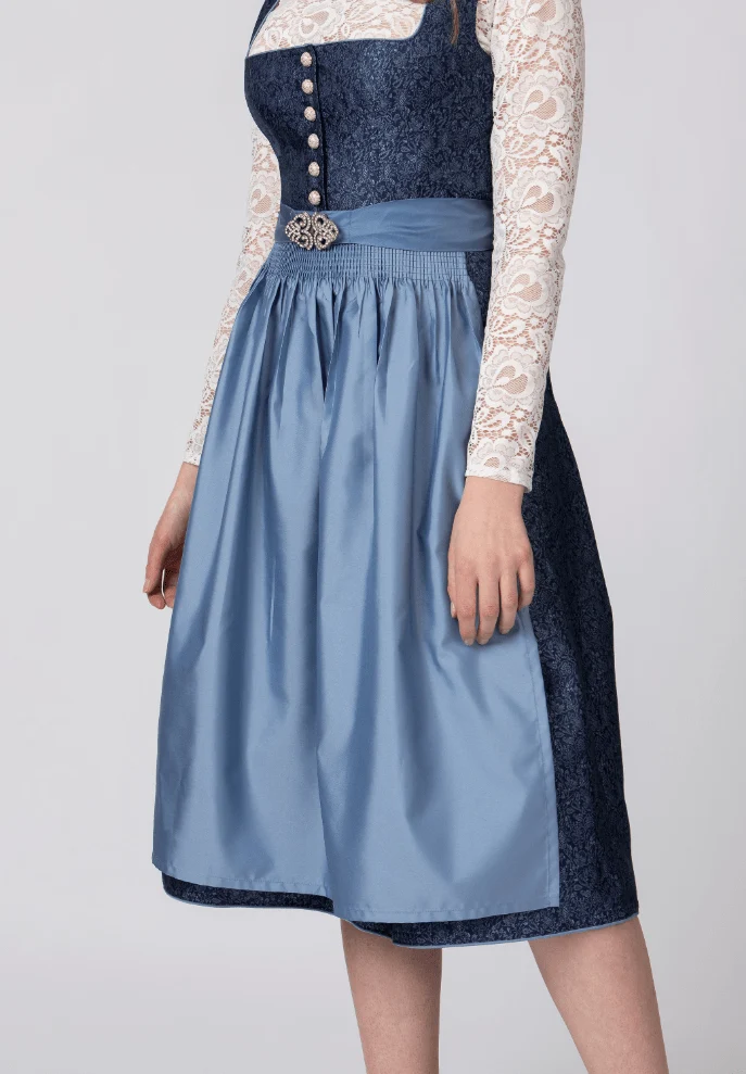Dirndl Leonora blau