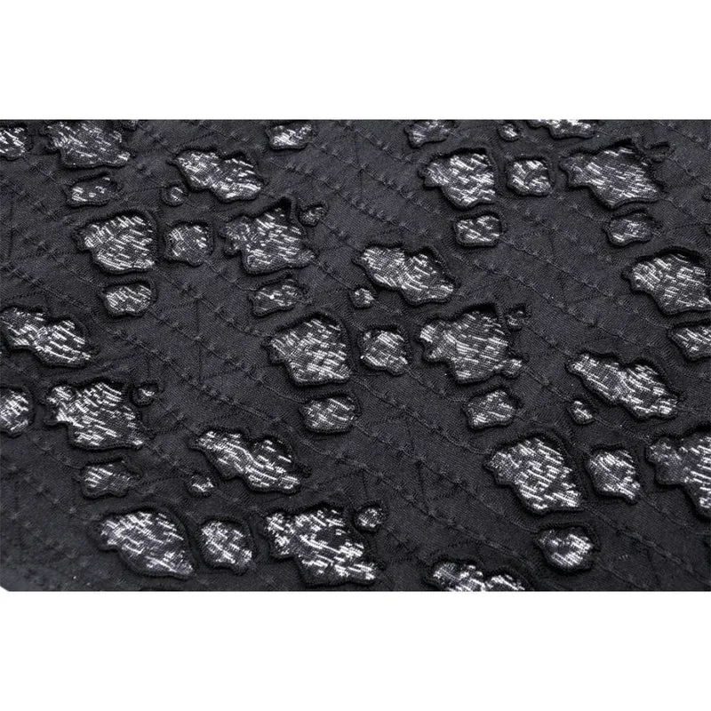 Damen-Tanktop mit Punk-Ösenriemen und Rissen