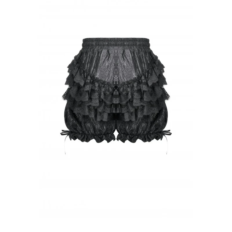 Gothic Lolita Mehrlagige Laternenshorts für Damen
