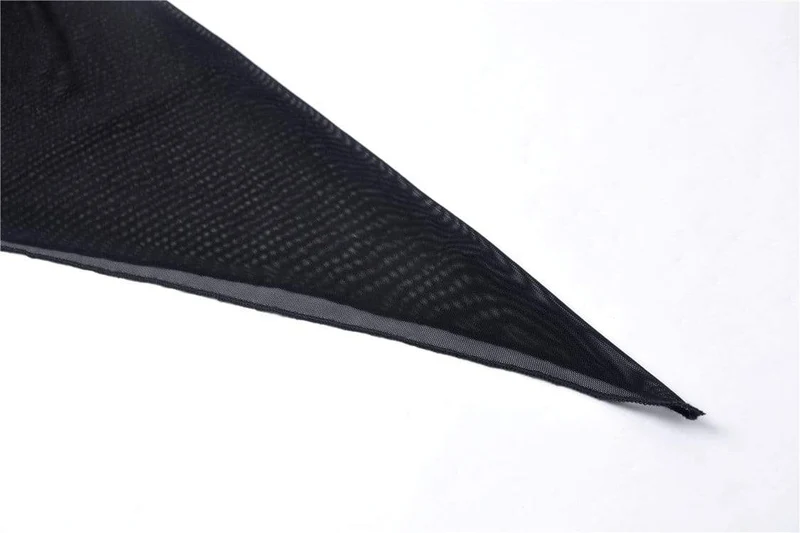 Gothic-Cape für Damen, schulterfrei, geblümt, gehäkelt, mit Chiffonärmeln