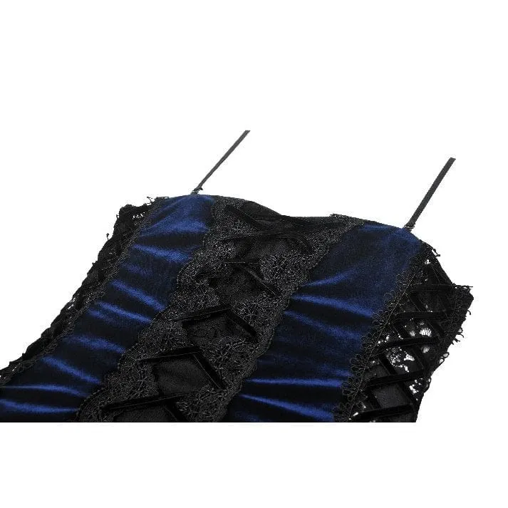 Gothic-Brautkleid mit floralem, mehrlagigem Spitzenbesatz und asymmetrischem Saum