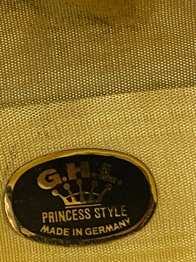 Vintage Abendtasche Gold