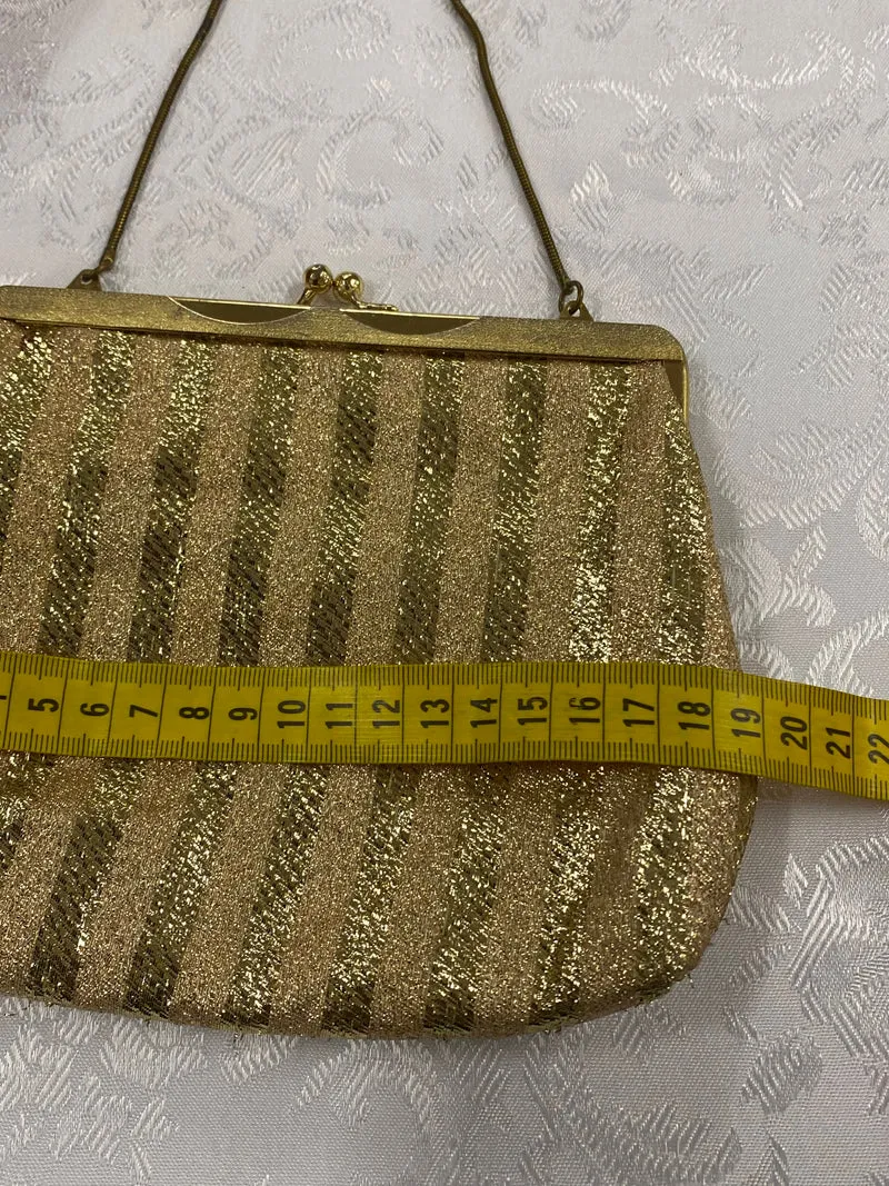 Vintage Abendtasche Gold