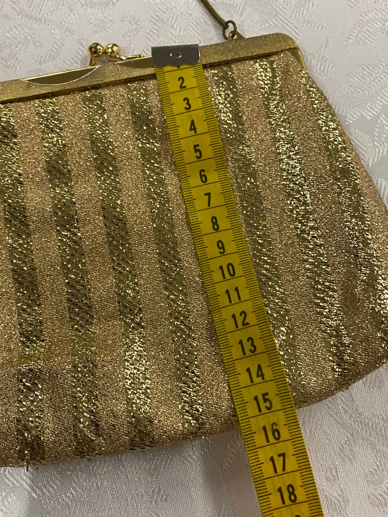 Vintage Abendtasche Gold