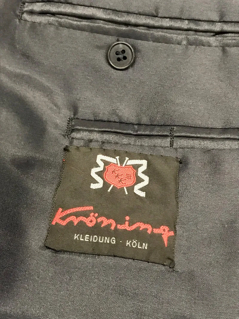 Elegantes Vintage Sakko in Blau, Größe 48