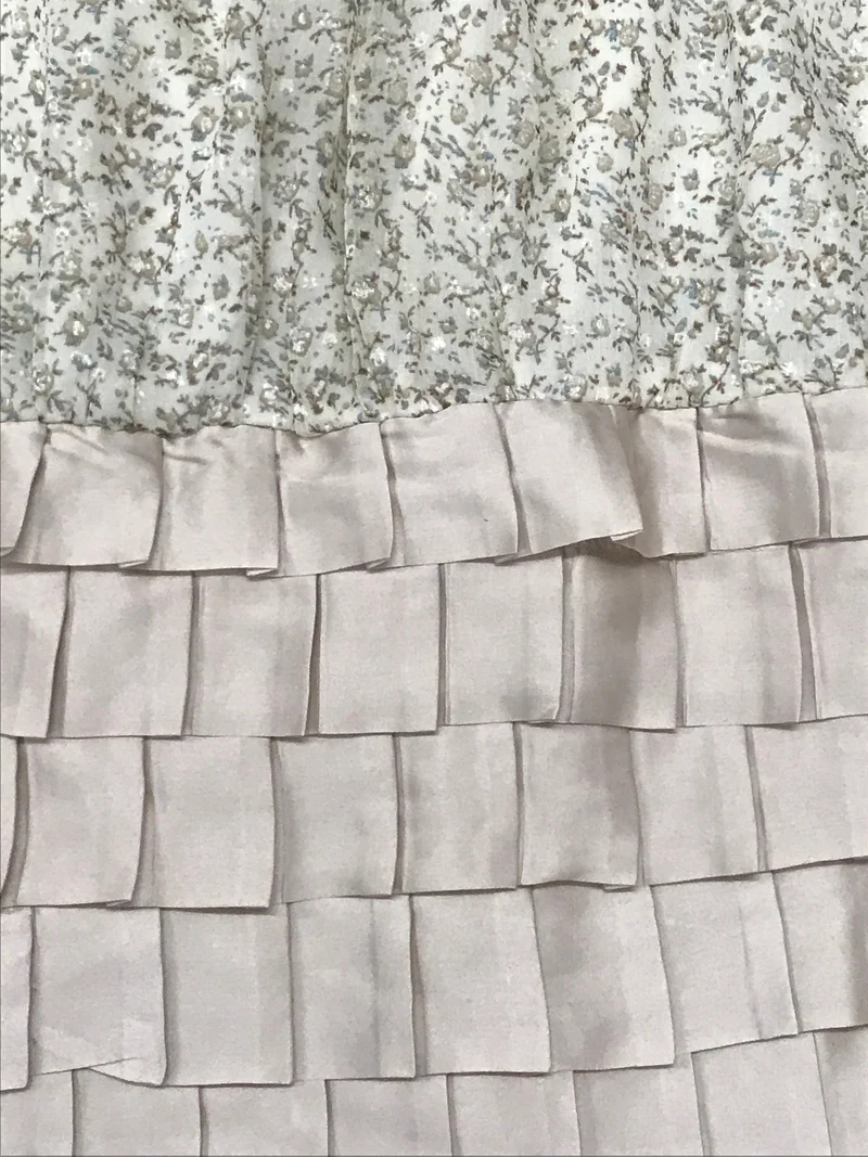 20er Jahre Damen Sonntags-Kleid mit tiefer Tailie Gr.S bis M
