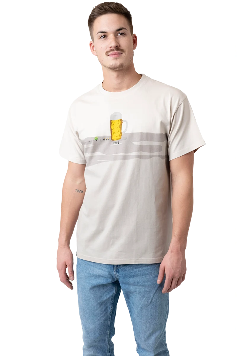 Herren Trachtenshirt Helles Bier