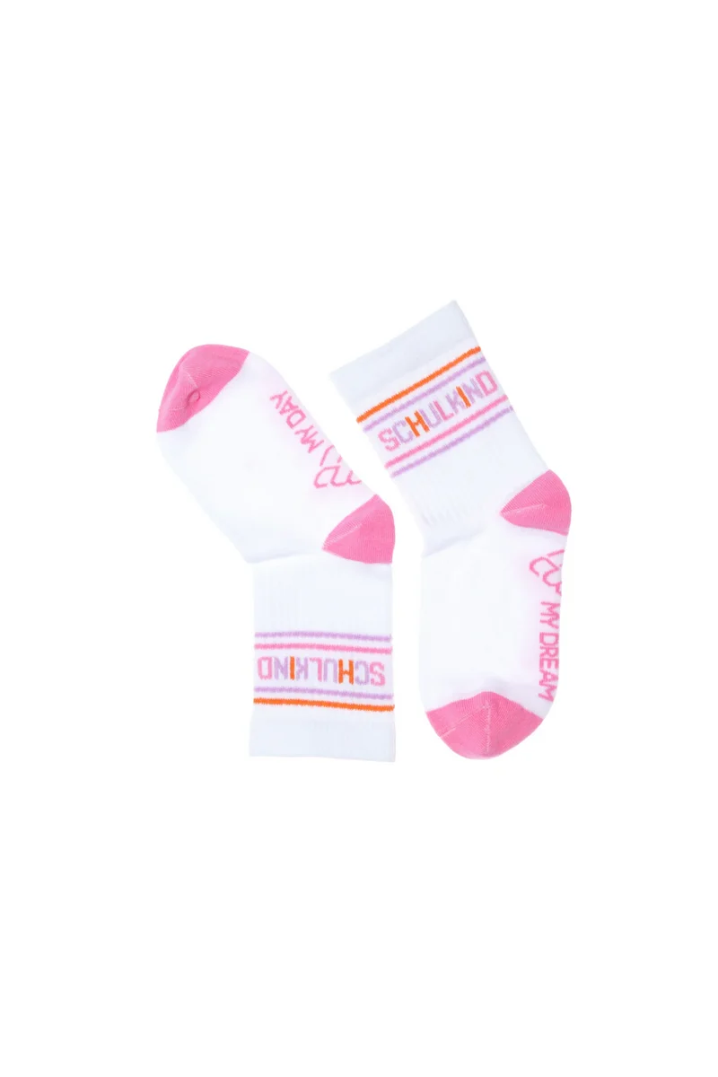 SCHULKIND PINK - Socken - My Day My Dream
