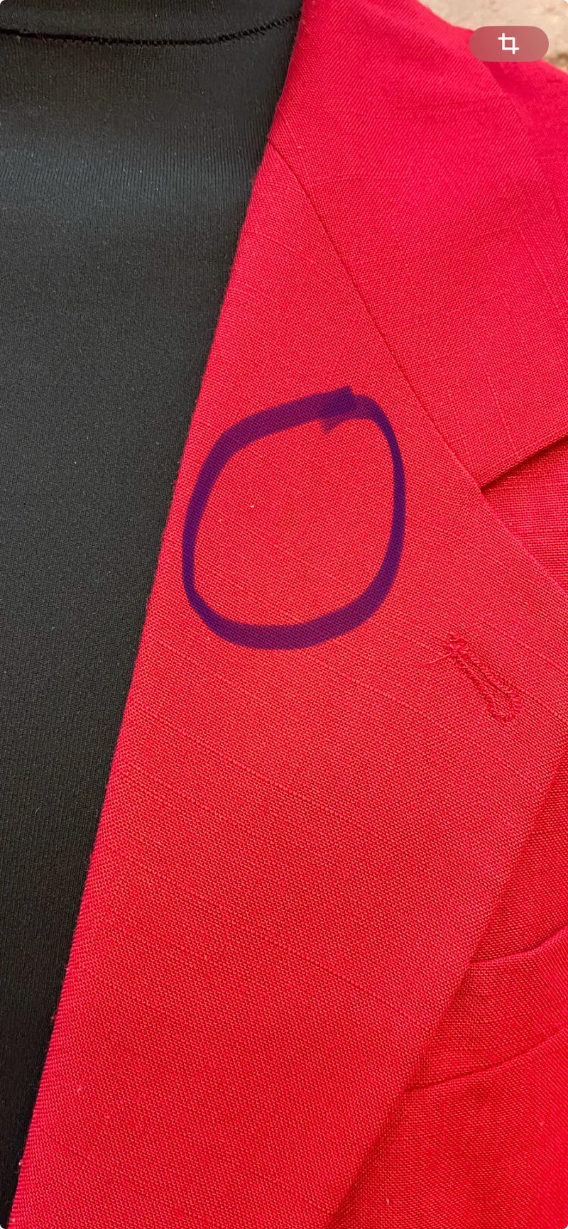 Vintage Sakko in Rot, Größe 58 – Jetzt im Sale
