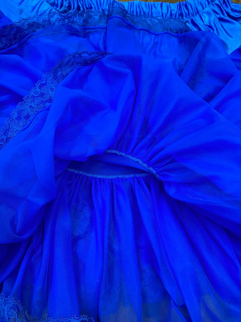 Petticoat - Vintage - blau, Größe 42
