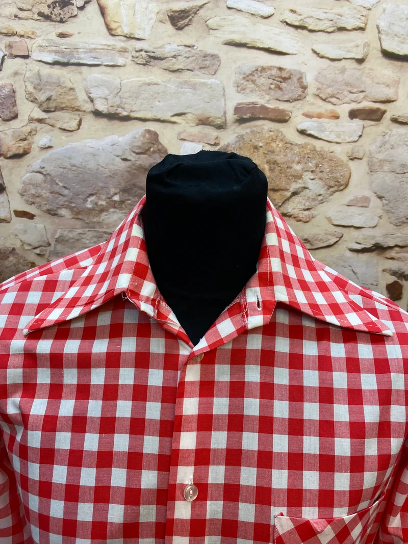 Marvin Vintage Karohemd, Gr.38